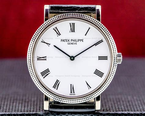 patek philippe calatrava white gold vintage|Patek Philippe Calatrava price.